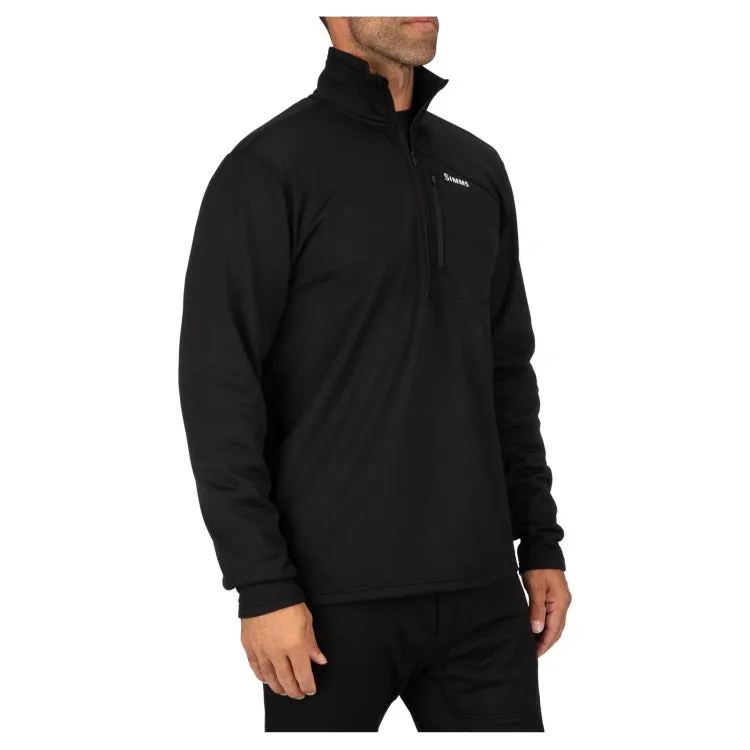 Simms Thermal 1/4 Zip Top - Black