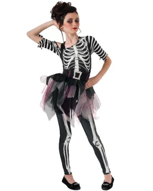 Skelee Ballerina Girls Costume