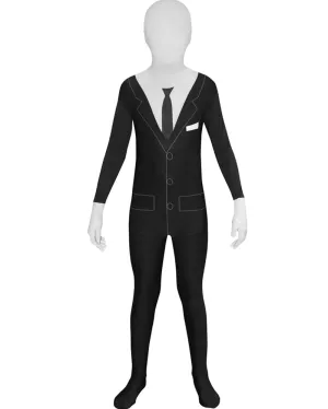 Slenderman Morphsuit Boys Costume