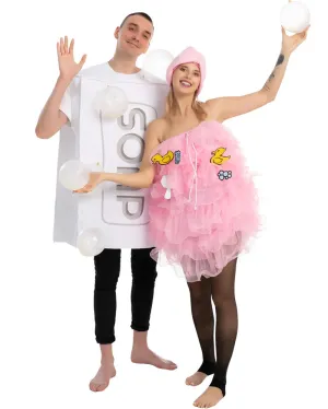 Soap and Loofah Couples Costume