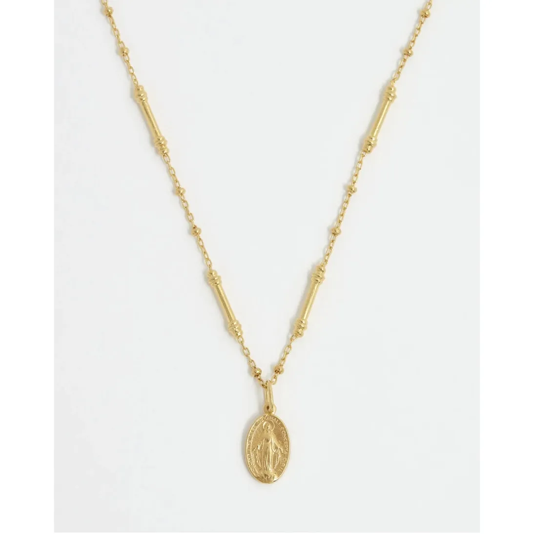 Soru Hand Made 18ct Gold Plated Solid Silver Pellegrino Necklace