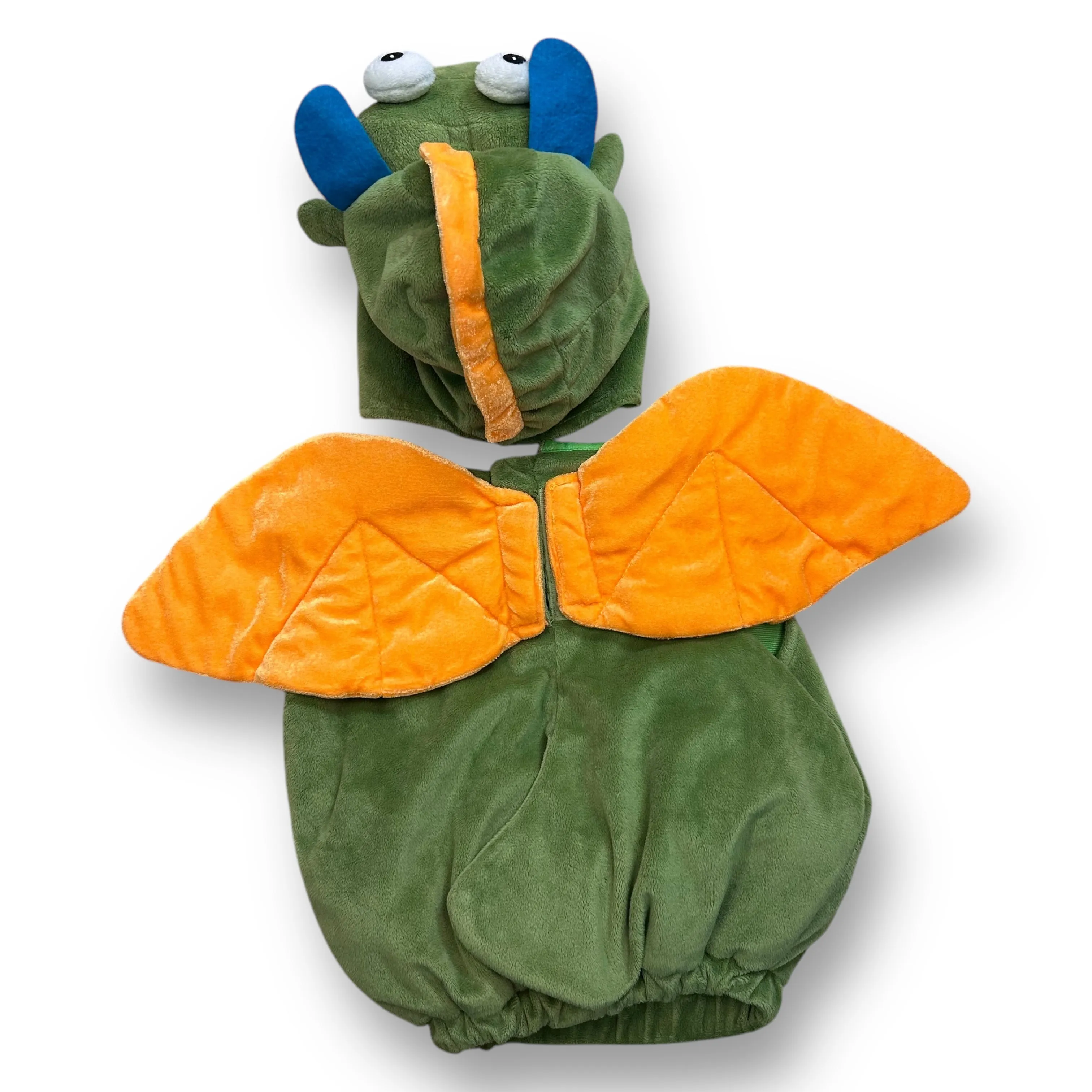 Spirit Halloween Size 12-18 Months Plush Winged Dragon Costume & Hood