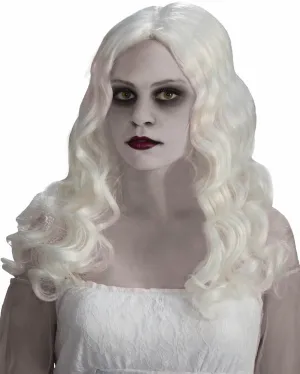 Spirited Long White Wig