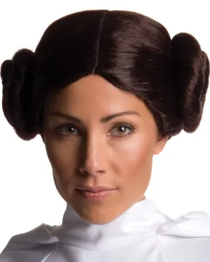 Star Wars Princess Leia Short Brown Wig
