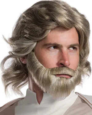Star Wars The Last Jedi Luke Skywalker Blonde Wig and Beard