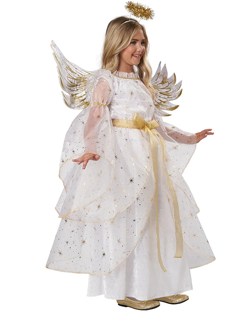 Starburst Angel Girls Christmas Costume