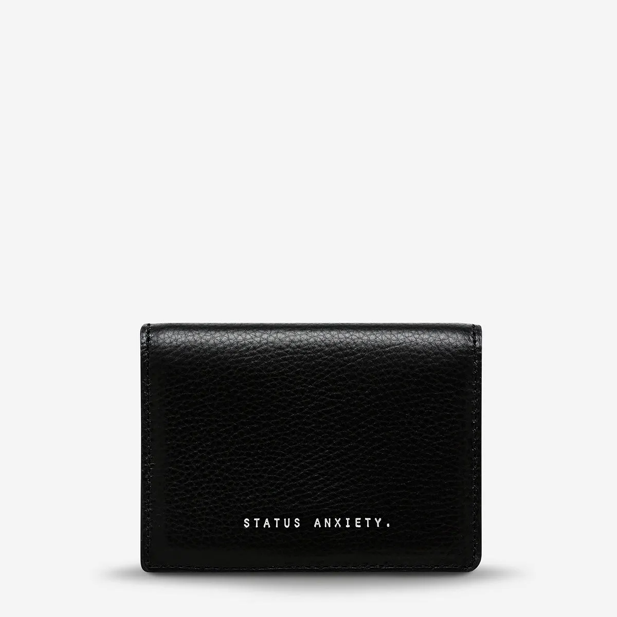 Status Anxiety Easy Does It Wallet Black