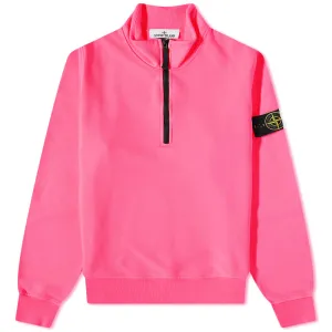 Stone Island Pink Zip Sweatshirt