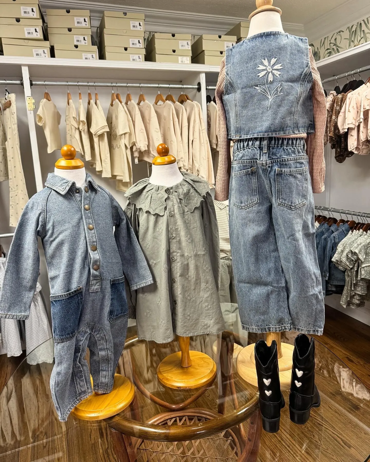 Straight Leg Pant || Light Washed Denim
