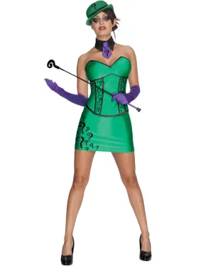 Super Villain The Riddler Womens Costume