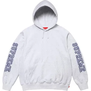 Supreme Grey Logo Hoodie