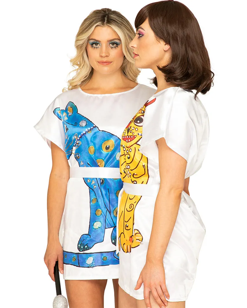 Swedish Superstar Blue Cat Womens Tunic