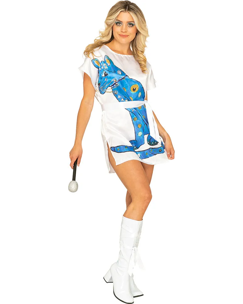 Swedish Superstar Blue Cat Womens Tunic