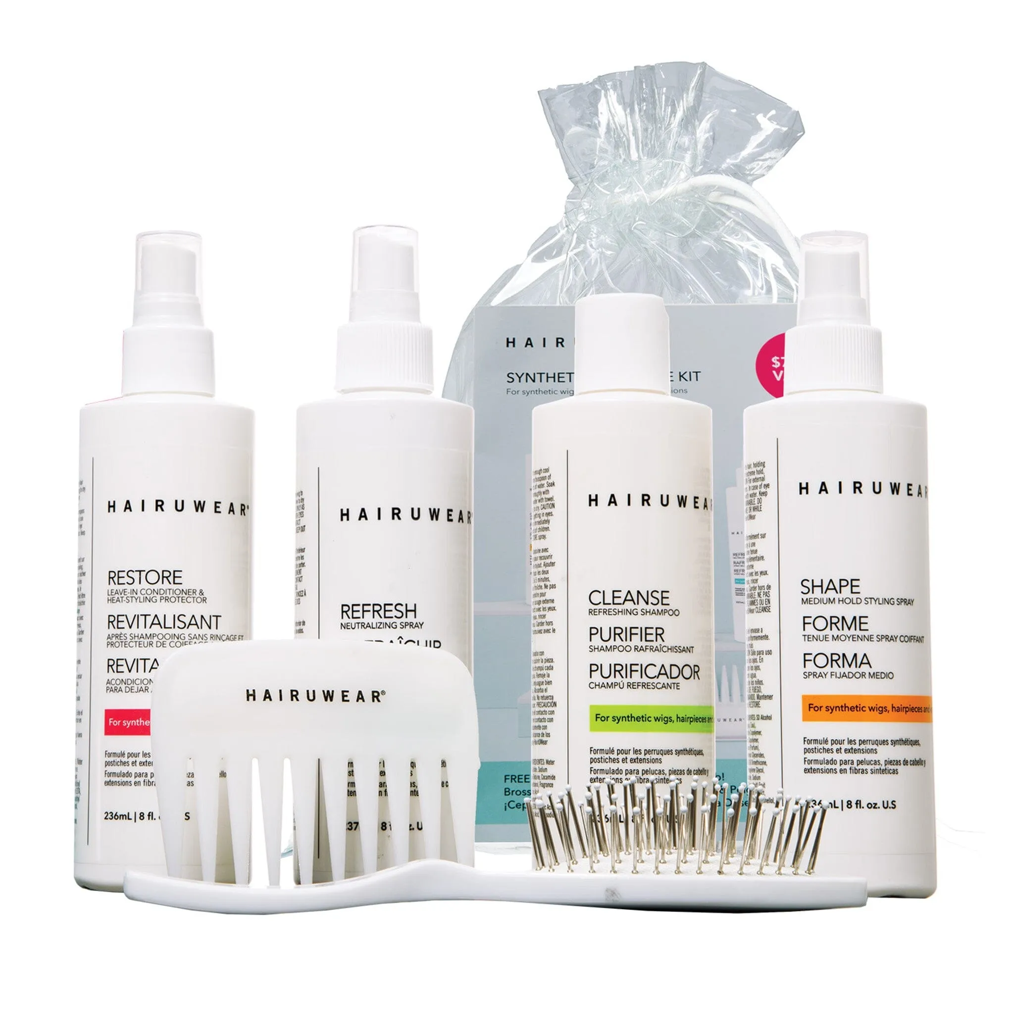 Synthetic Hair Care Kit