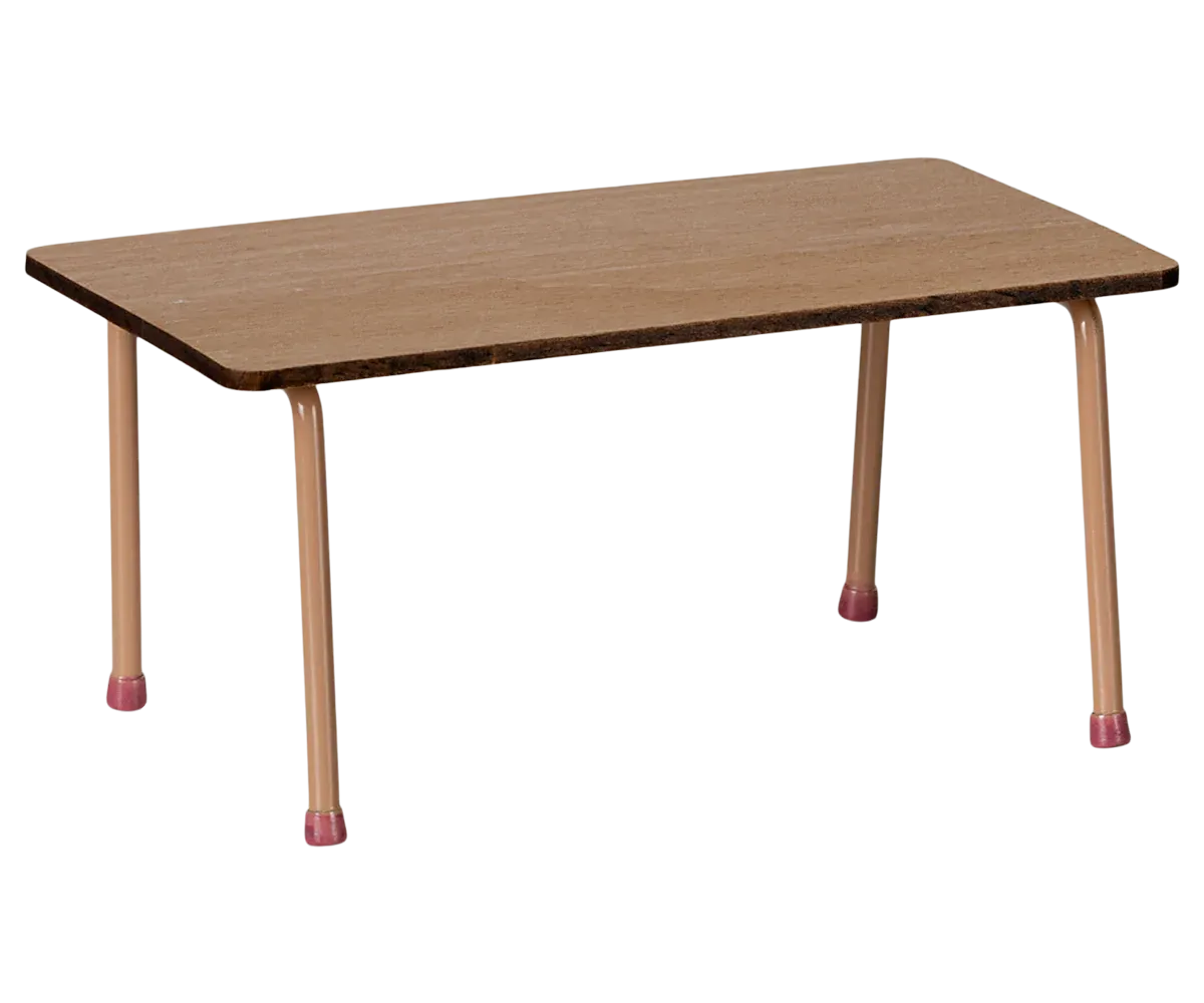 Table and chair set, Mouse - Dark powder