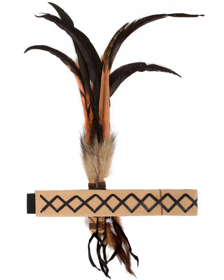 Tan Tribal Headband