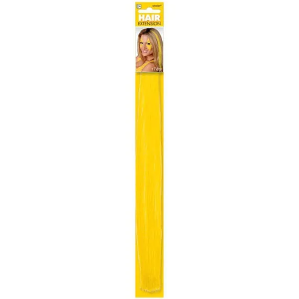 Team Spirit Yellow Hair Extension