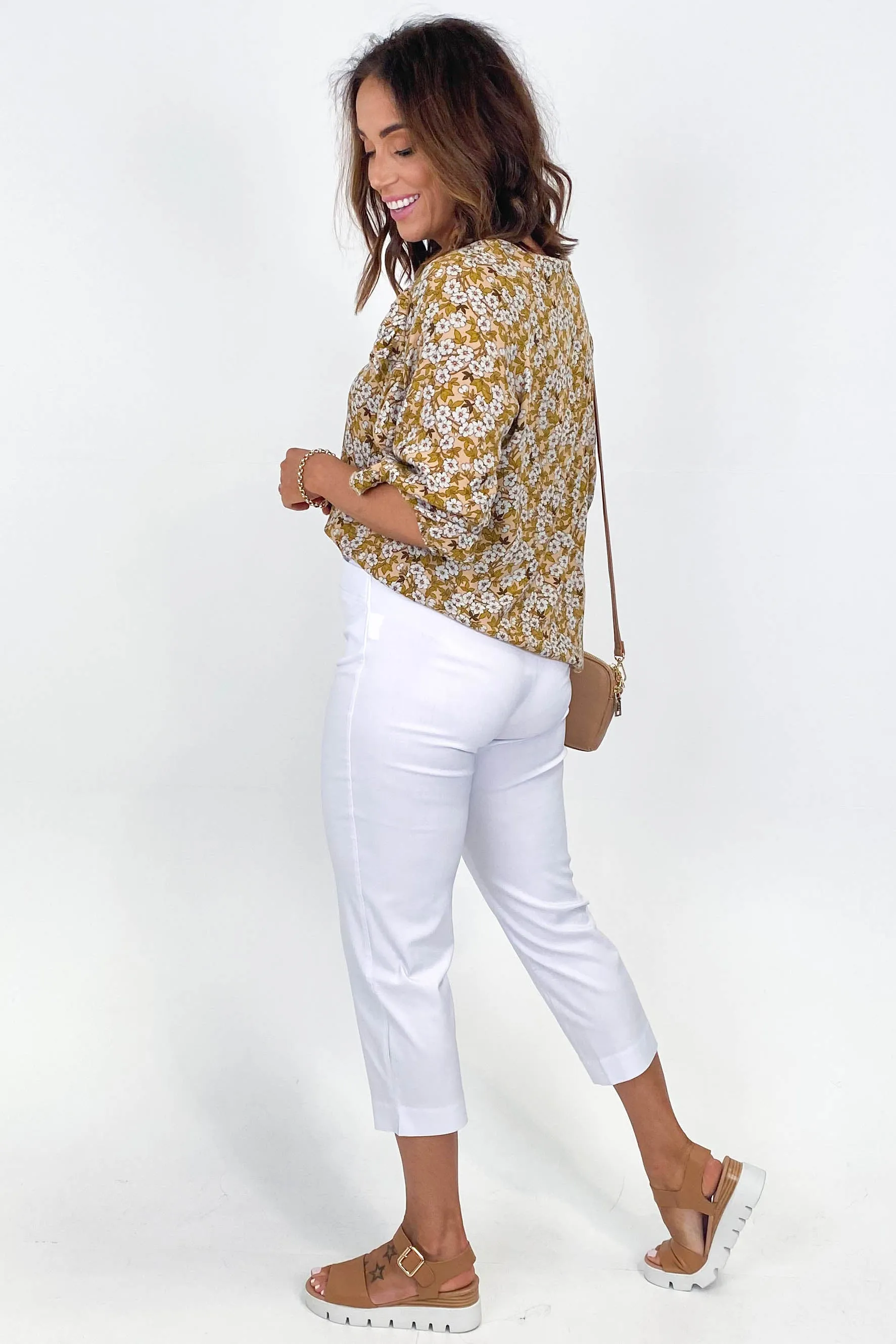 Threadz Basic Pant White