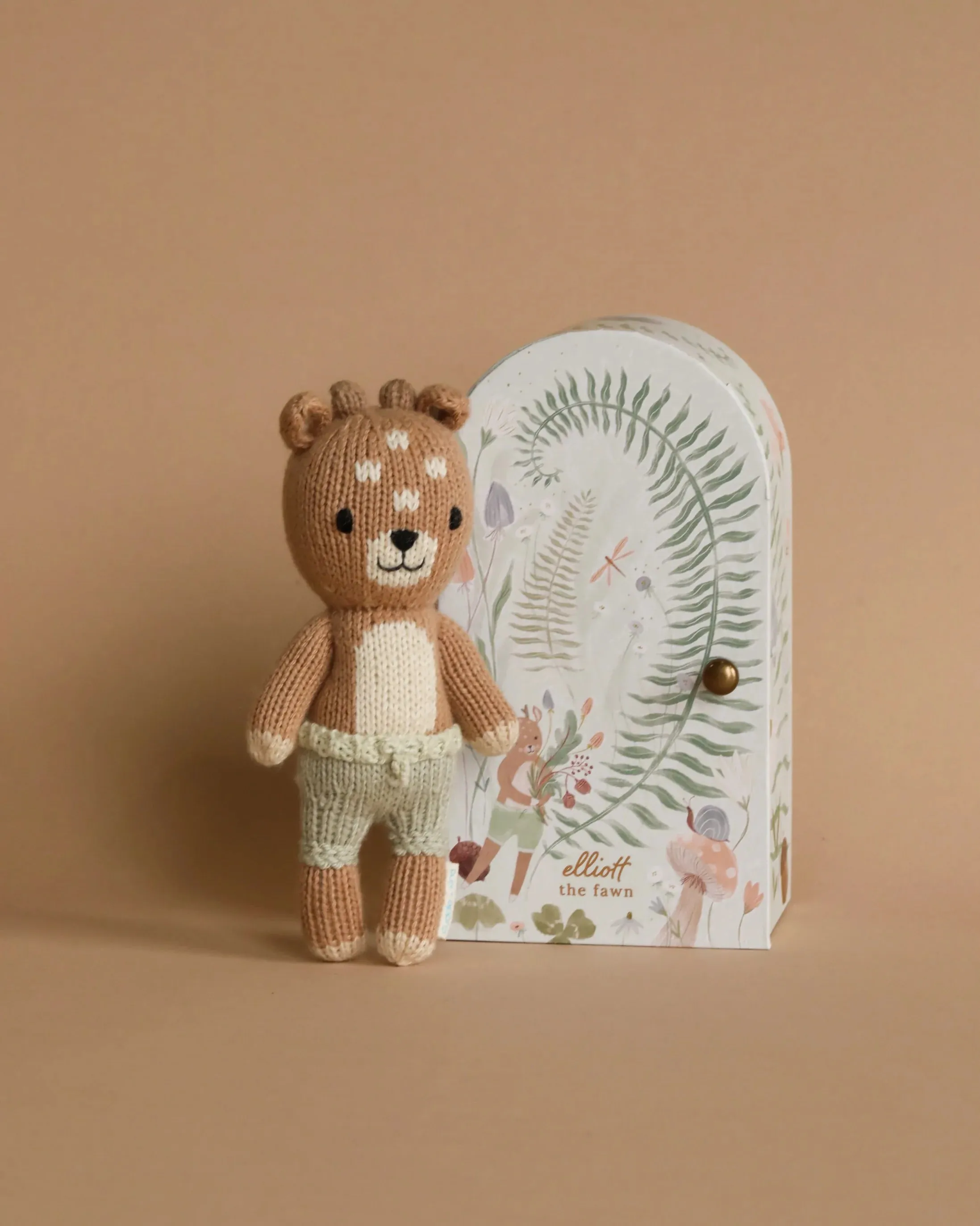 Tiny Elliott the fawn