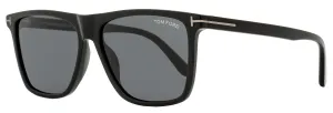 Tom Ford Men's Fletcher Sunglasses TF832N 01A Black 57mm