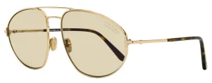 Tom Ford Men's Ken Photochromic Sunglasses TF1095 28E Gold 60mm