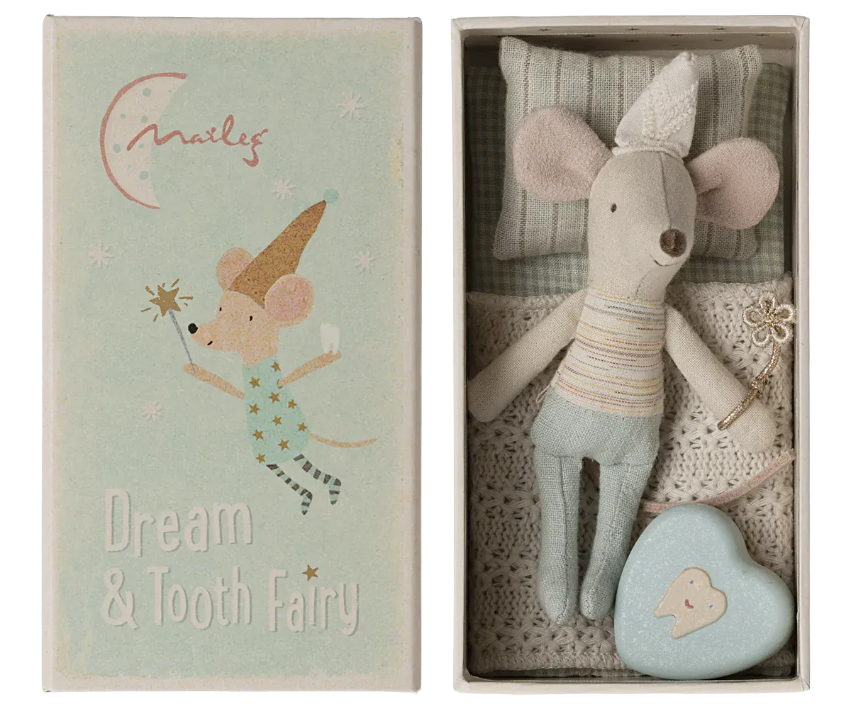 Tooth Fairy Mouse, Little Brother in Match Box