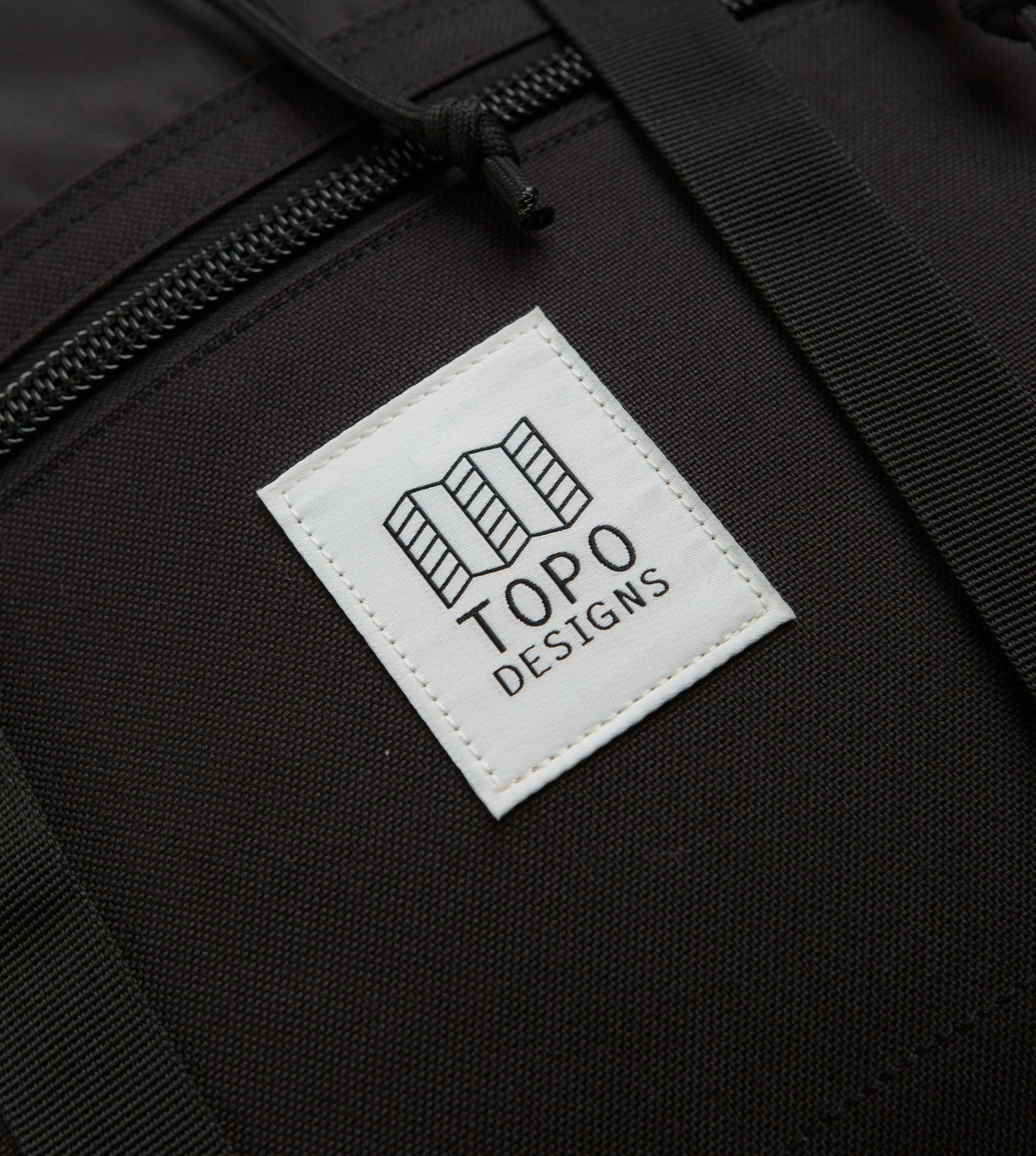 Topo Designs Classic Rover Pack - Black / Black