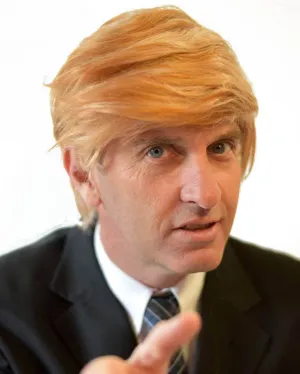 Trump Billionaire Short Blonde Wig