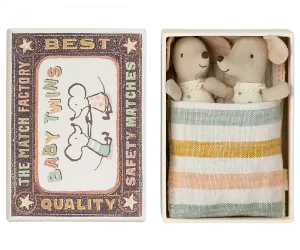 Twins, Baby mice in matchbox