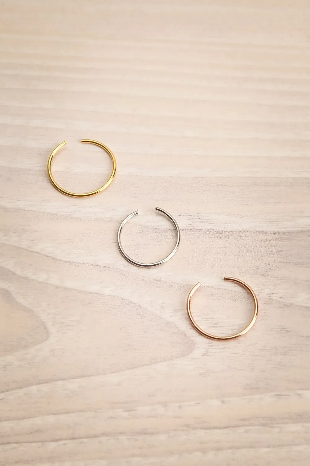 Ultio | Set of 3 Colored Rings
