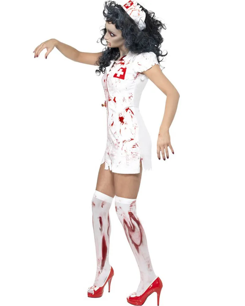 Undead Zombie Nurse Womens Costume