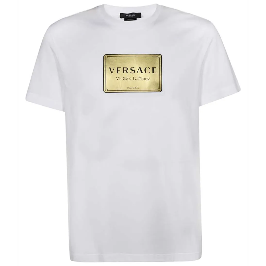 Versace White Graphic T-Shirt