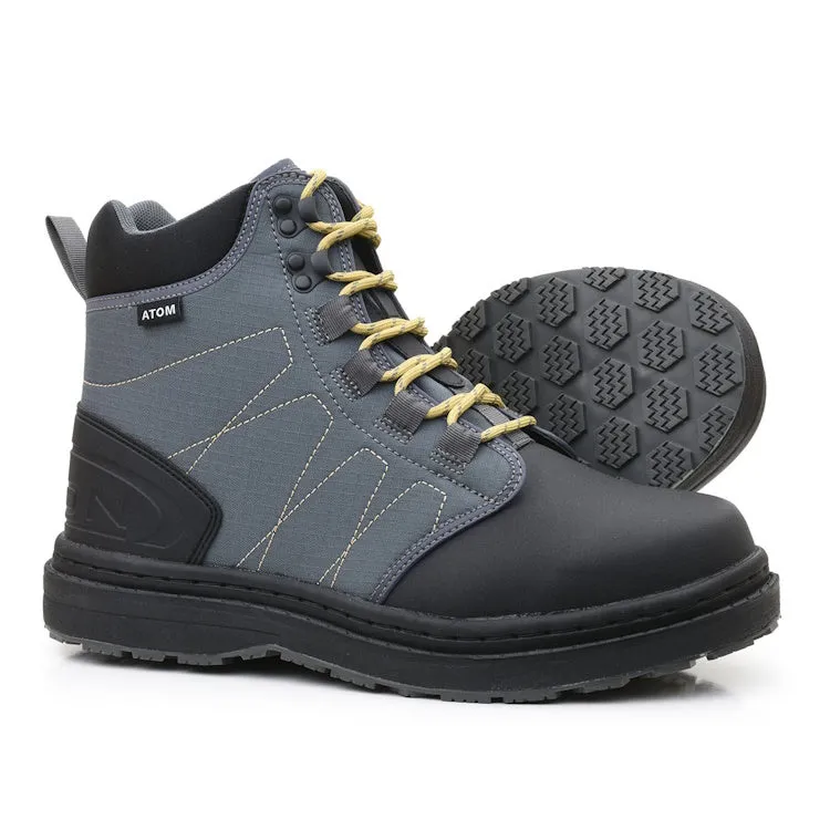 Vision Atom Gummi 2.0 Wading Boots - Grey