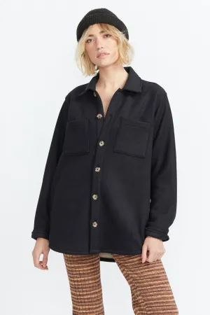 Volcom Stn Bonded Shacket Black