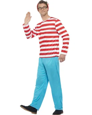 Wheres Wally Mens Costume