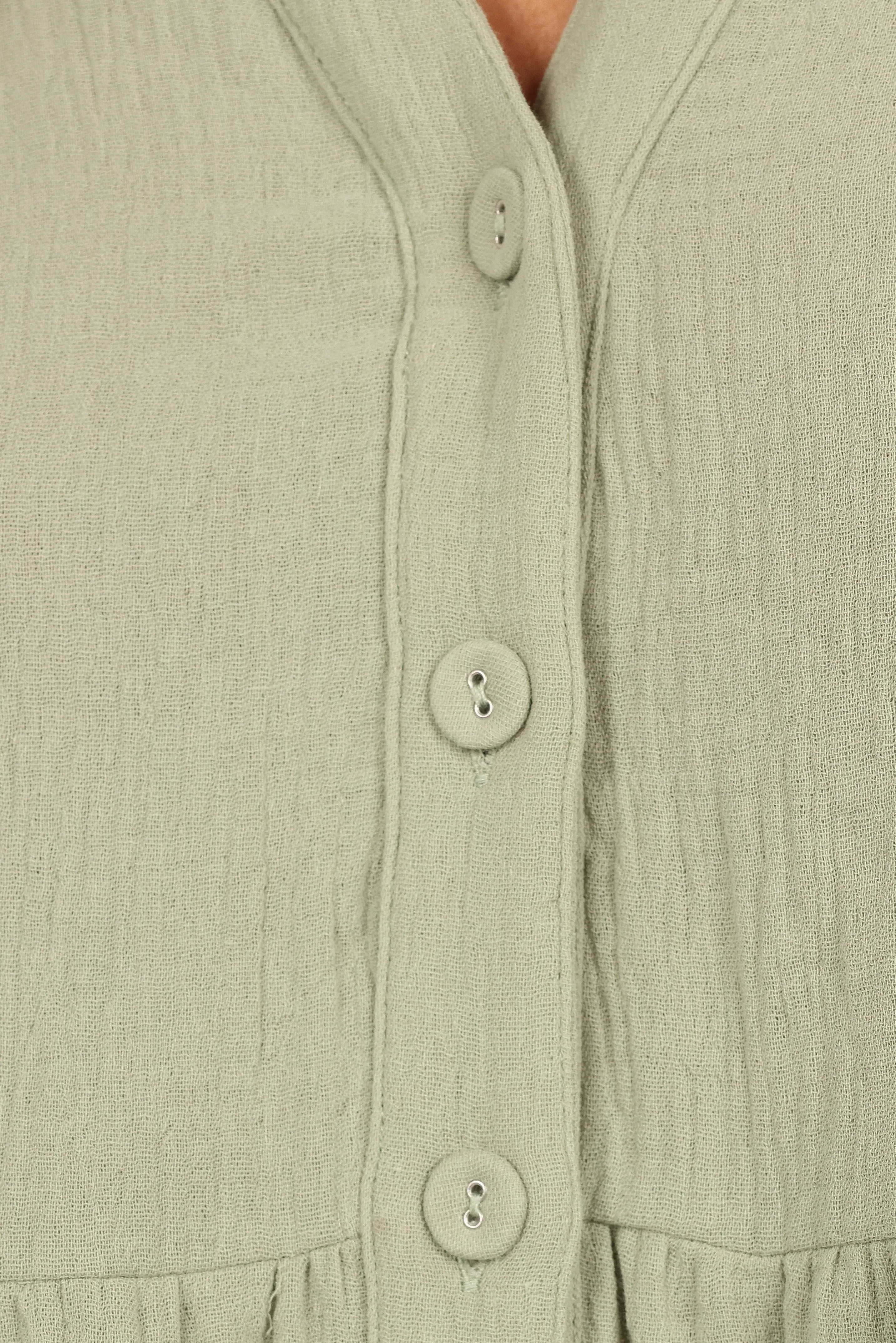 Winny Playsuit - Sage Green