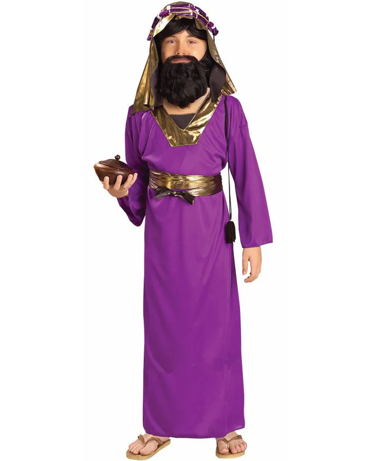 Wise Man Purple Boys Christmas Costume