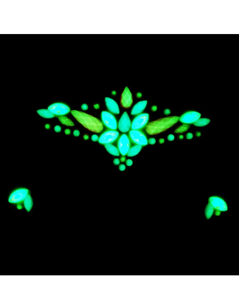 Witch Glow in the Dark Face Jewels