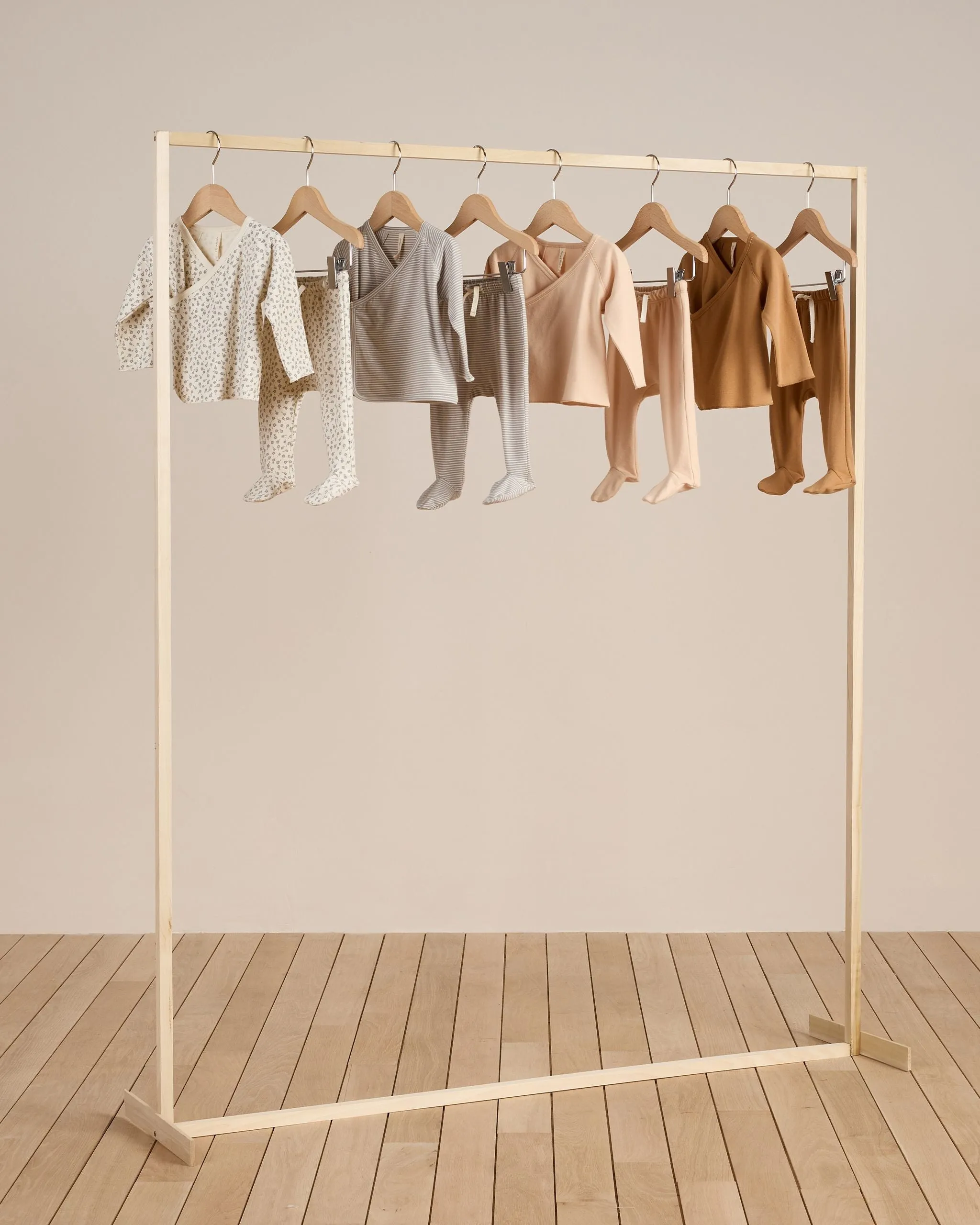 Wrap Top   Footed Pant Set || Golden