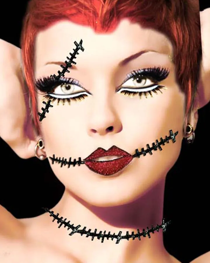 Xotic Corpse Bride Lips Kit