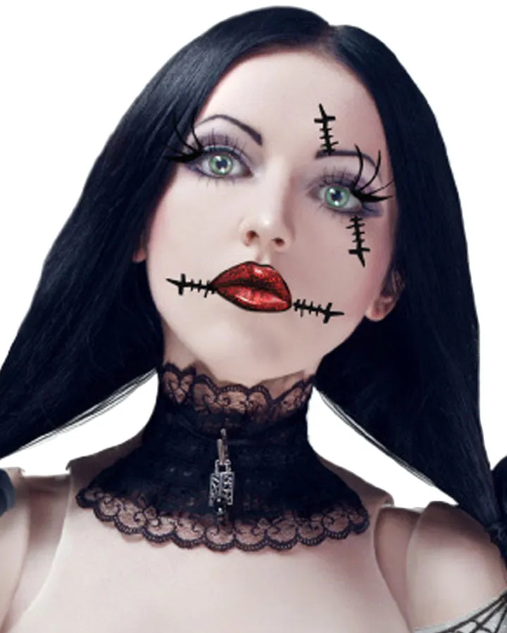 Xotic Corpse Bride Lips Kit