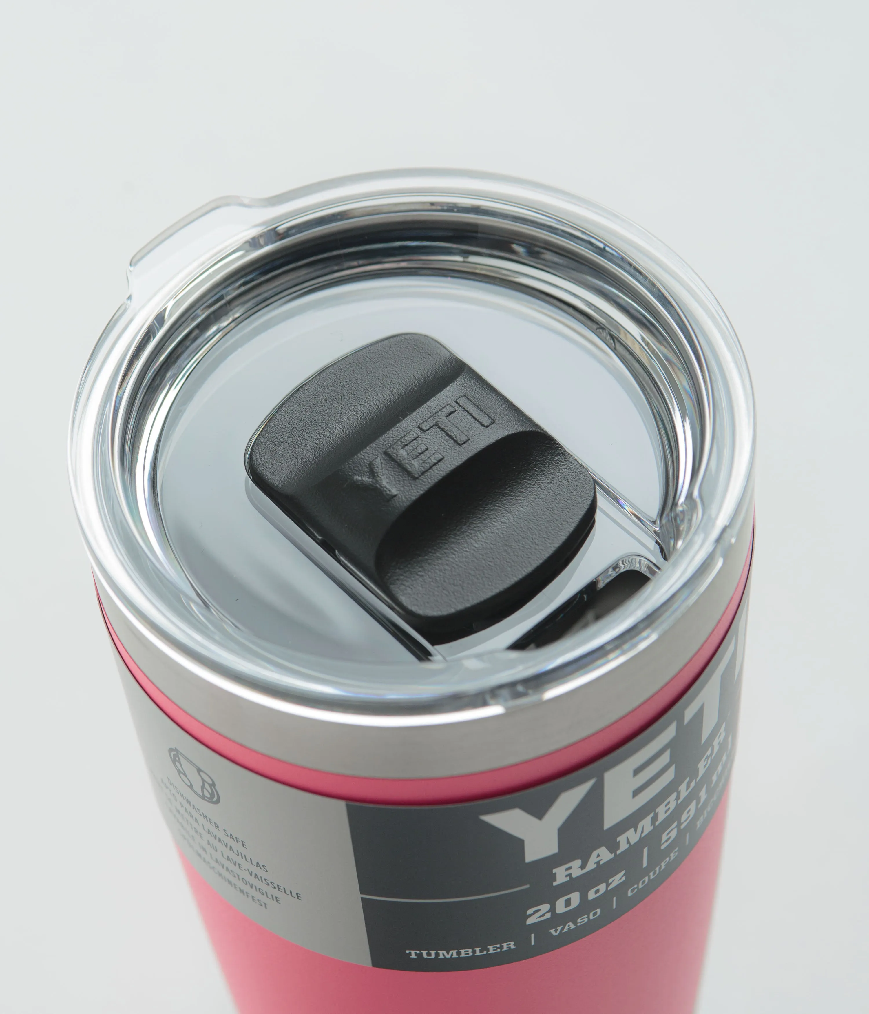 Yeti Rambler Tumbler 20oz - Tropical Pink