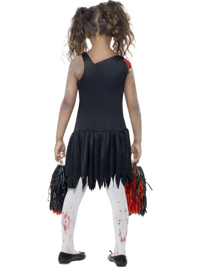 Zombie Cheerleader Girls Costume