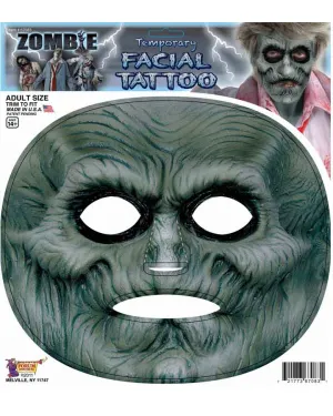 Zombie Facial Tattoo